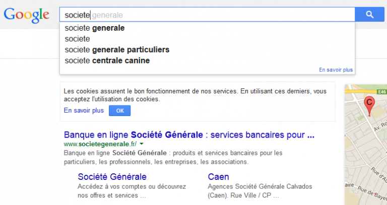 Définition de Google Suggest